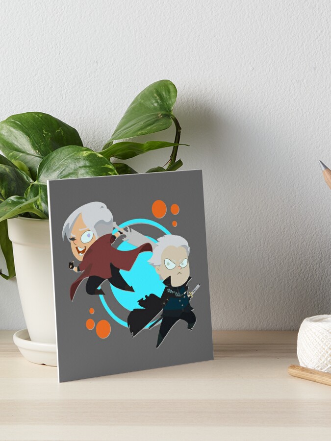 Devil May Cry: Vergil Loves U, an art print by Nikkipettt - INPRNT