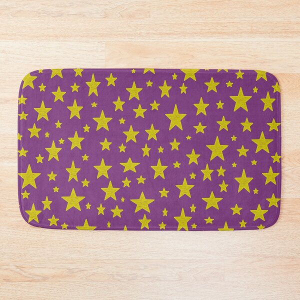 Item preview, Golden Stars Purple   designed and sold by lornakay.