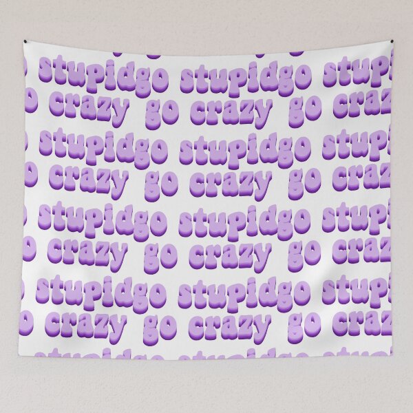 Item preview, go crazy go stupid designed and sold by stickersbynic.