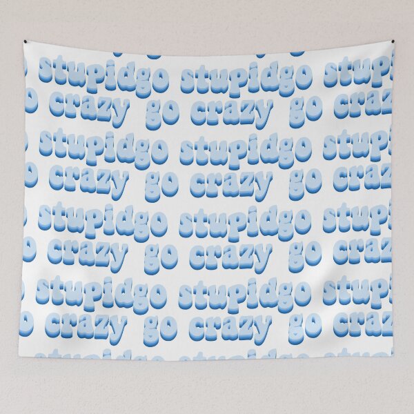 Item preview, go crazy go stupid designed and sold by stickersbynic.