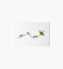 Save the Bees #3 Art Board Print