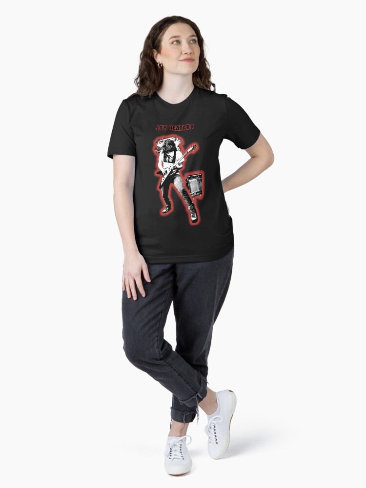 Thumbnail 4 of 7, Essential T-Shirt, Electric Warrior (White) designed and sold by EYEPOP.