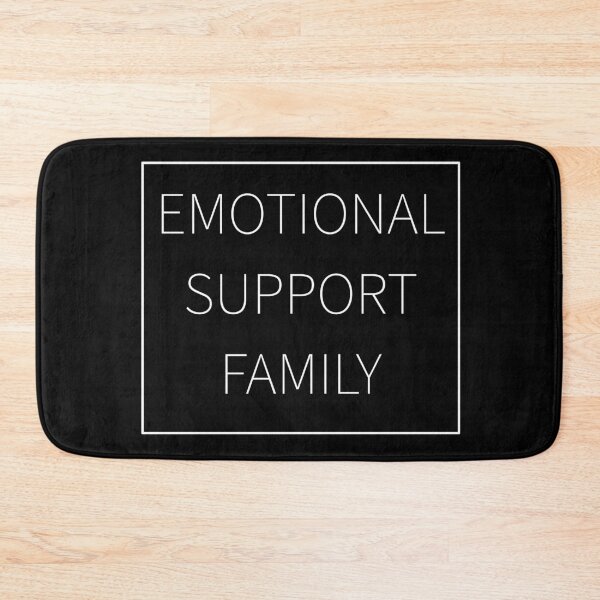 Item preview, Emotional Support Family Funny Tshirt for Service People Dog designed and sold by JoDesignLab.