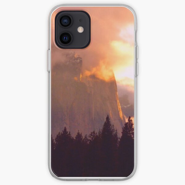 CATHEDRAL ROCKS ON FIRE iPhone Soft Case
