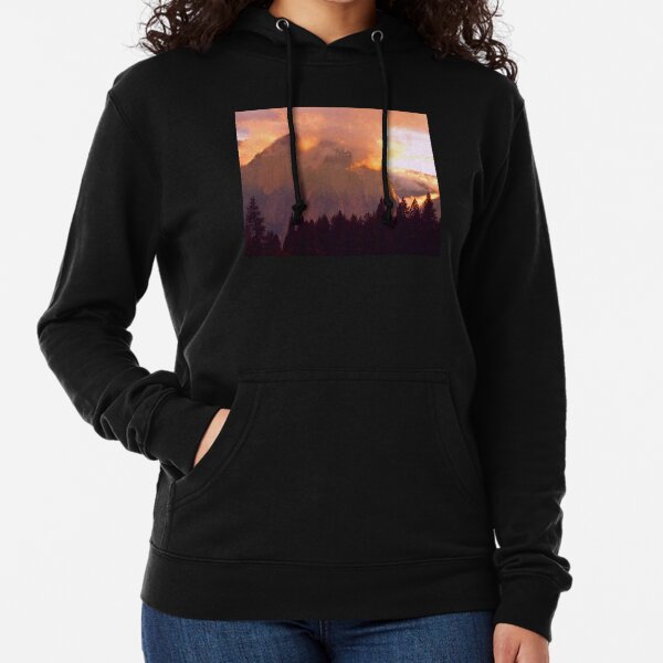 CATHEDRAL ROCKS ON FIRE Lightweight Hoodie