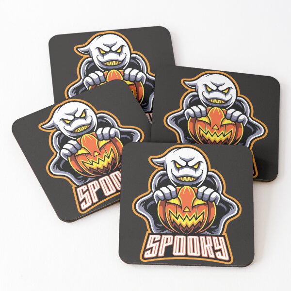 Item preview, Spooky halloween ghost pumpkin designed and sold by TheSimpleMan.