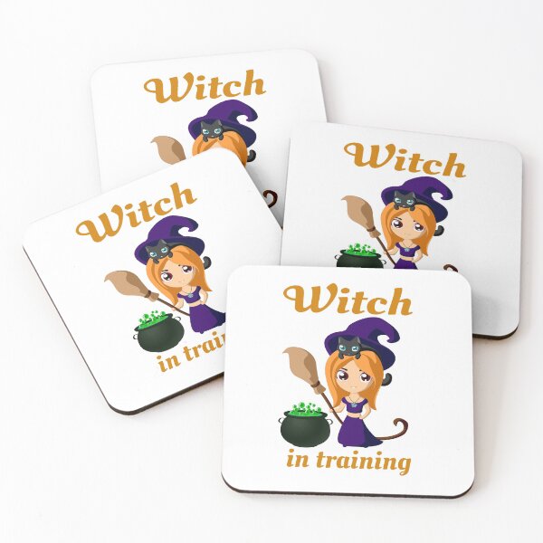 Item preview, Cute Witch in Training Halloween Wicca Pagan Gift designed and sold by Linda Roisum.