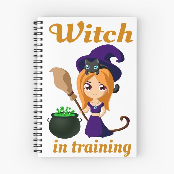 Item preview, Cute Witch in Training Halloween Wicca Pagan Gift designed and sold by Linda Roisum.