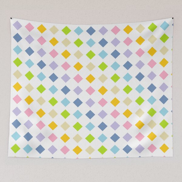 Item preview, Pastel Rainbow Diamonds  designed and sold by lornakay.