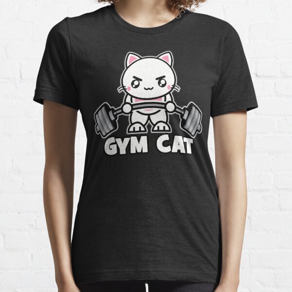 cat workout shirt