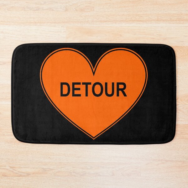 Item preview, Detour Heart Sign designed and sold by Zethinova.