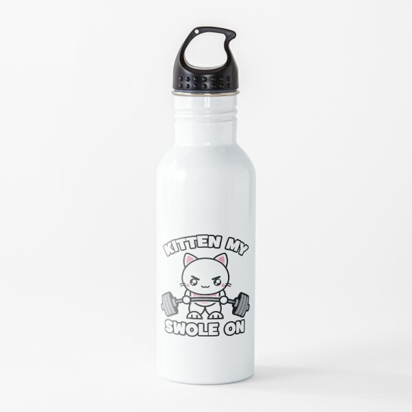 Gatito My Swole One - Gato de gimnasio Botella de agua