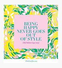 LP quote Photographic Print