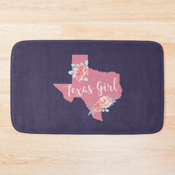 Item preview, Texas Girl - Floral Texas Map Design for Texas Girls designed and sold by Si Li.