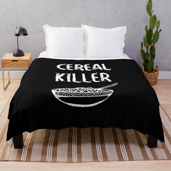 Item preview, Funny Halloween - Cereal Killer - White Type designed and sold by aqualiontees.