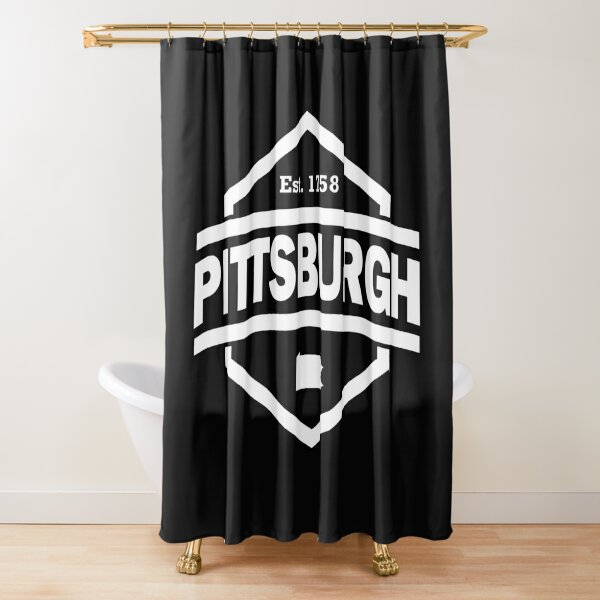 Pittsburgh Pirates Shower Curtains for Sale