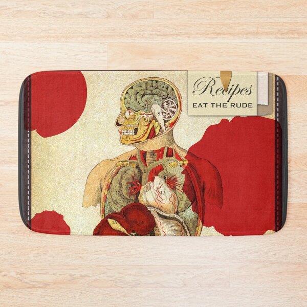 Item preview, Cannibals Cookbook Cover designed and sold by orionlodubyal.