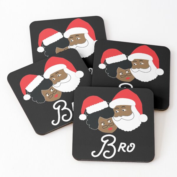 Item preview, Black Brother (Bro) - Matching Family Christmas Black Santa Mr/Mrs Claus designed and sold by blackartmatters.