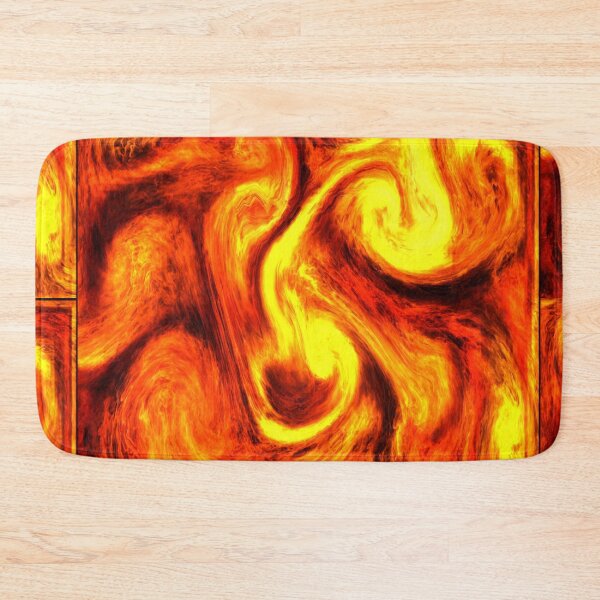 Item preview, Abstract psychedelic neon fiery swirls. Smoke effects designed and sold by TJ-Allen.