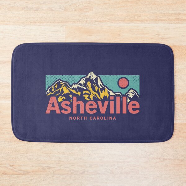 Item preview, Asheville, North Carolina - Classic Outdoor Mountain Graphic Apparel designed and sold by Si Li.