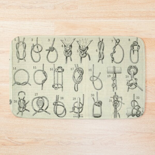 Item preview, Vintage Rope Knots designed and sold by BlueSpecsStudio.