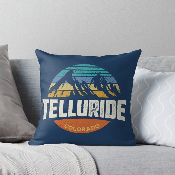 Item preview, Telluride, Colorado: ropa para actividades al aire libre con gráficos de búfalos de montaña vintage designed and sold by Si Li.