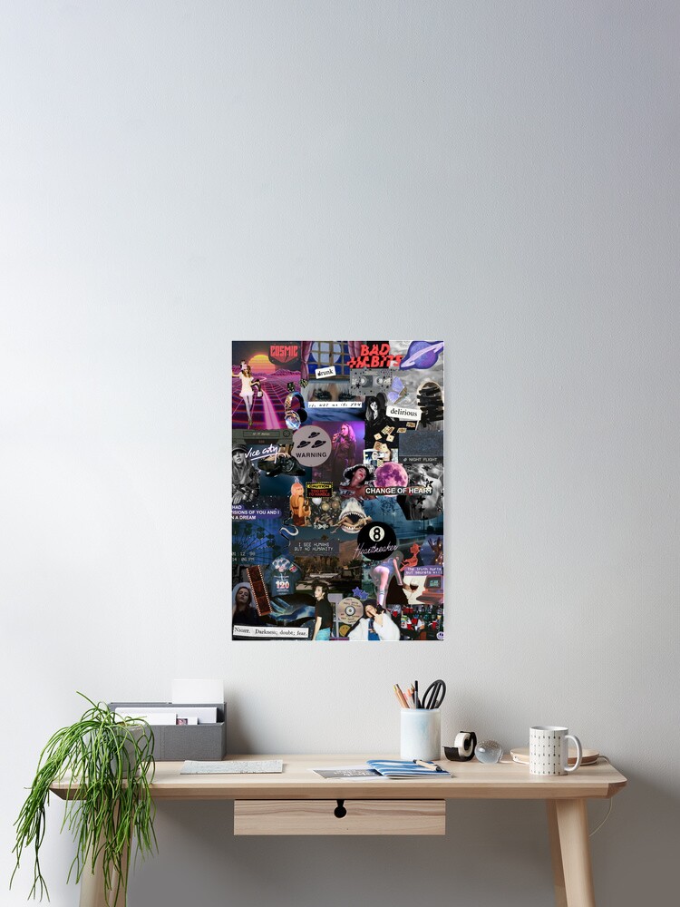 Retro Grunge Collage Poster By Itsmeg13 Redbubble