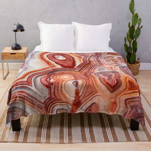 Item preview, Geode pattern - Thinking of red mountains designed and sold by Ilze Lucero.