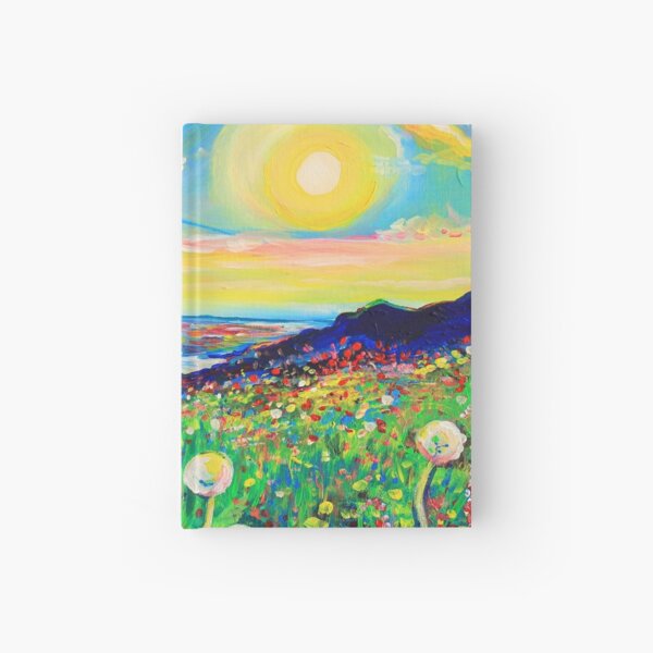 Hot Air Balloon Hardcover Journal