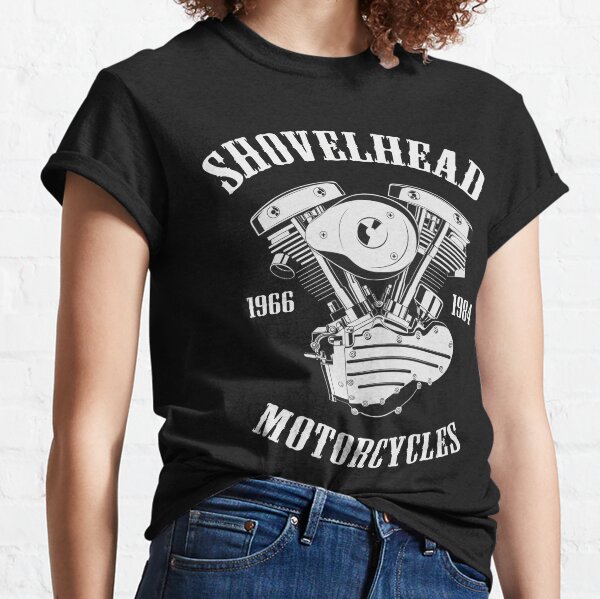 Motos Harley Shovelhead T-shirt classique