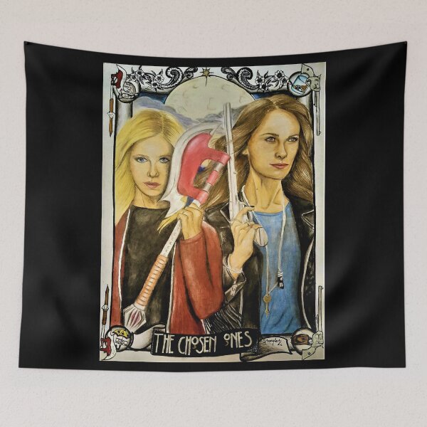 Item preview, The Chosen Ones- Buffy and Wynonna designed and sold by btvskate.
