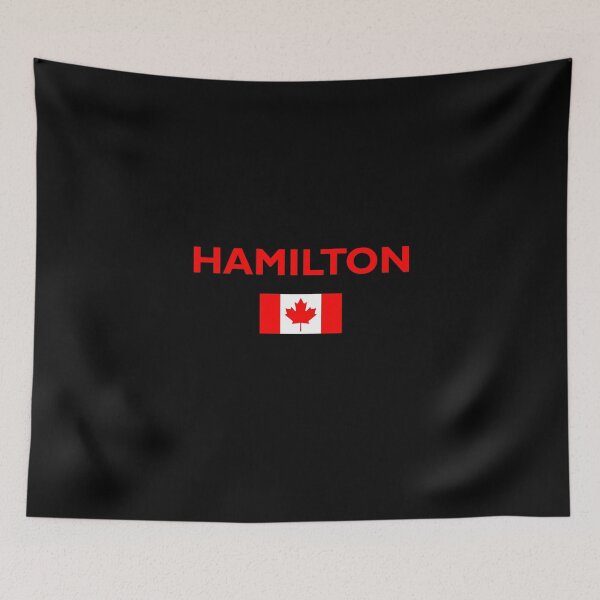 Item preview, Hamilton Canada Canadian Flag Dark Color designed and sold by TinyStarCanada.