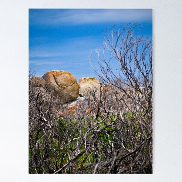 Item preview, distant rocks designed and sold by Bruce  Dickson.