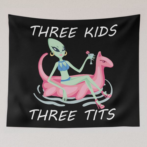 Item preview, Pool party Alien woman. designed and sold by emphatic.