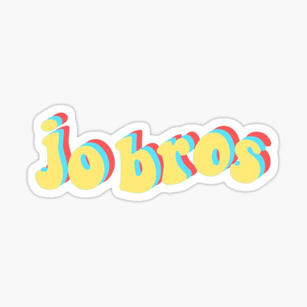 jo bros Sticker