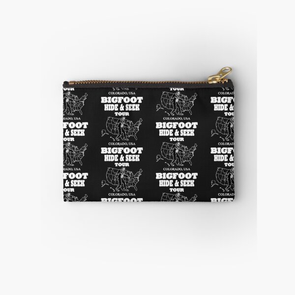 Item preview, Bigfoot Hide & Seek Concert tee designs COLORADO gift idea designed and sold by BRtisticDesigns.