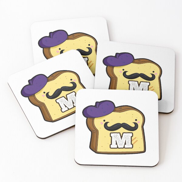 Item preview, Alphabet Letter M French Toast designed and sold by kidsmonogram.