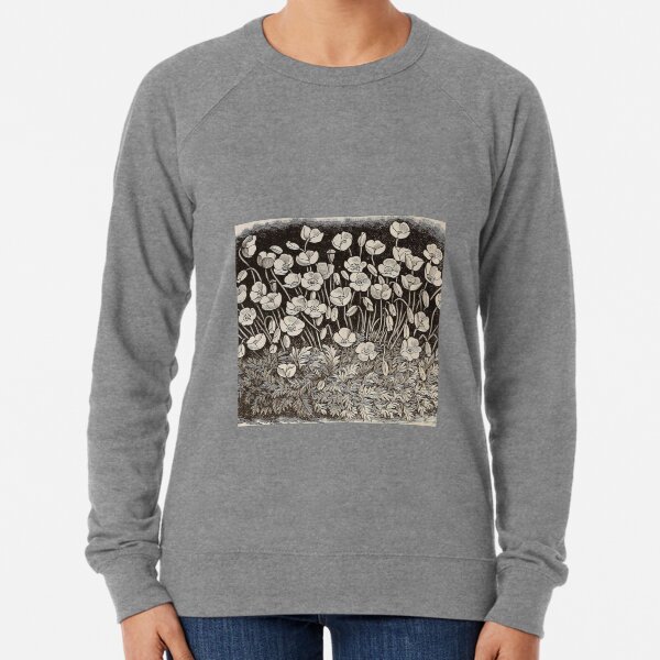 White Poppy Lightweight Sweatshirt