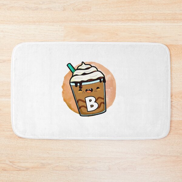 Item preview, Alphabet Letter B Happy Frappe designed and sold by kidsmonogram.
