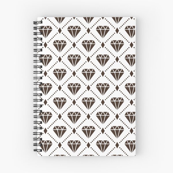 Item preview, Chocolate Diamond Grid Pattern designed and sold by ImageNugget.