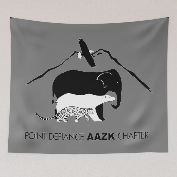 Item preview, Point Defiance AAZK Logo designed and sold by PtDefianceAAZK.