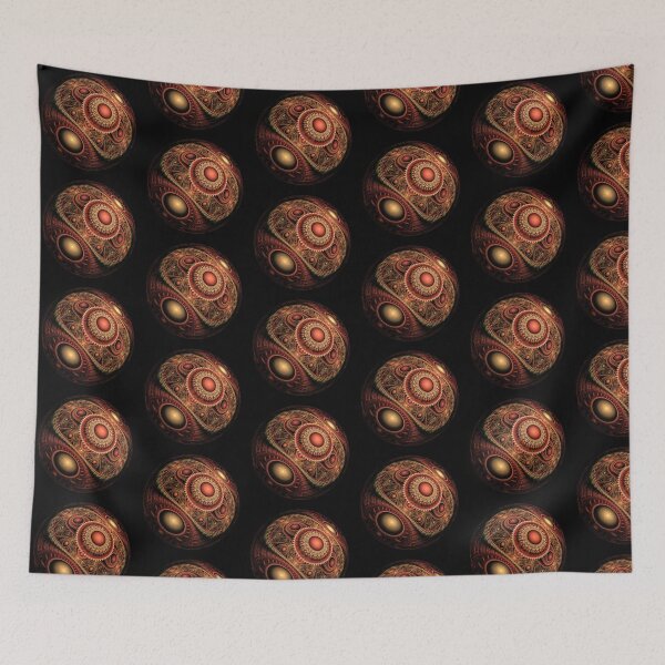 Item preview, Abstract fractal sphere designed and sold by AnnArtshock.