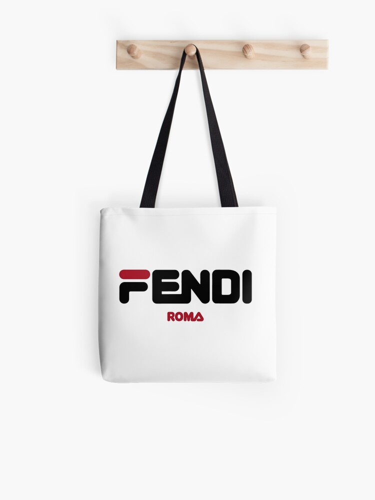 fendi black tote bag