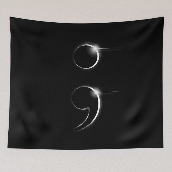 Item preview, Eclipse Solar Semi Colón designed and sold by BetweenTwoPages.
