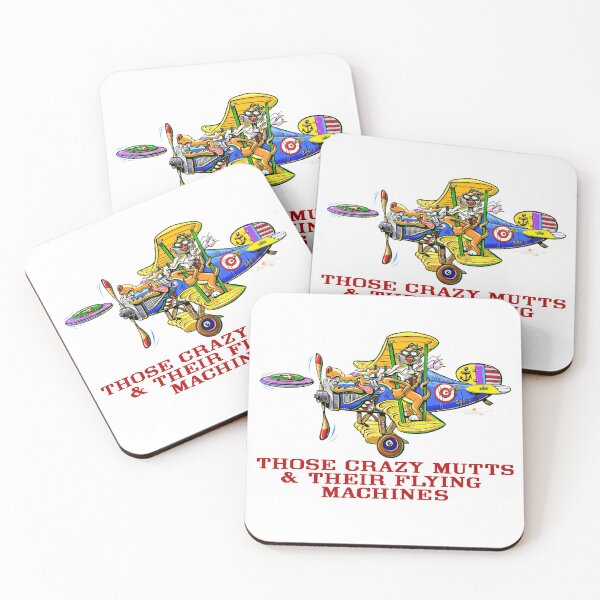 Item preview, Those Crazy Mutts & Their Flying Machines designed and sold by Smart Aleck Art.