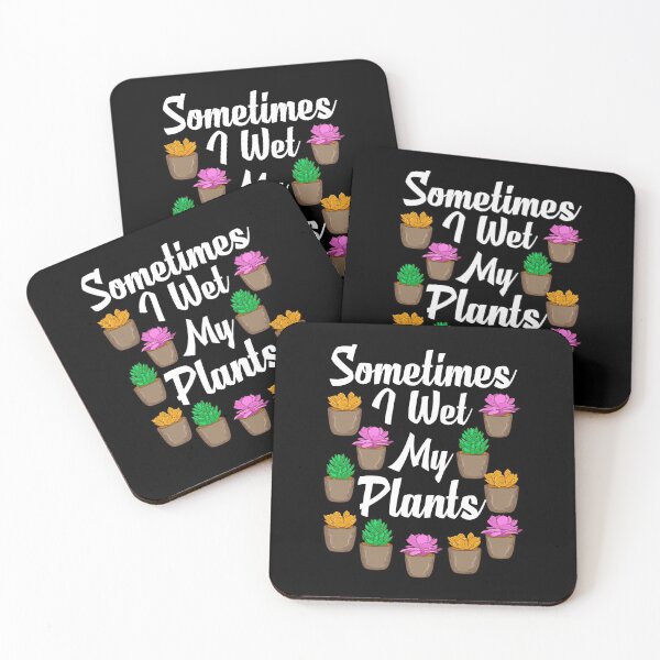 Item preview, Funny Sometimes I Wet My Plants Gardening Pun designed and sold by perfectpresents.