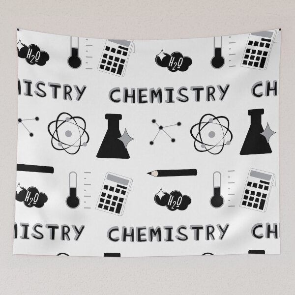 Item preview, Black Chemistry Subject Sticker Pack designed and sold by The-Goods.