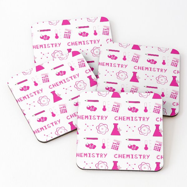 Item preview, Hot Pink Chemistry Subject Sticker Pack designed and sold by The-Goods.