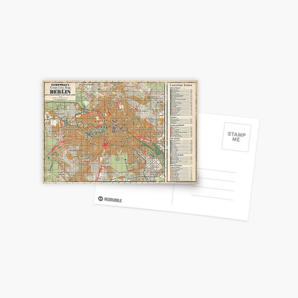 Item preview, Carte de Berlin de la ville méchante (Call of Cthulhu) designed and sold by Chaosium.