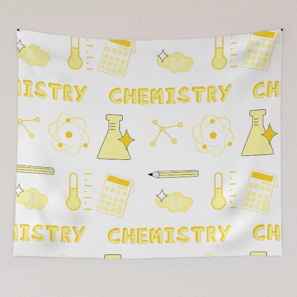 Item preview, Light Yellow Chemistry Subject Sticker Pack designed and sold by The-Goods.